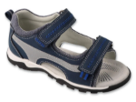 Obrazek BEFADO 170X112 sandały chłopięce DENIM niebieskie