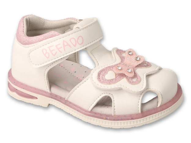 Obrazek BEFADO 170P117 dívčí sandálky WINGY motýlek