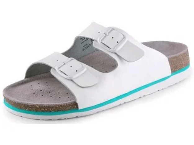 Obrazek CXS CORK LISA Obuv nazouvák bílý