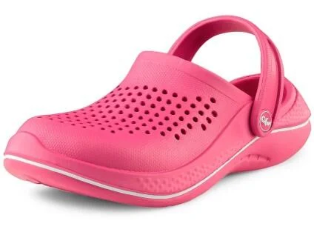 Obrazek CXS TREND Dámský volnočasový nazouvák růžovo-bílý