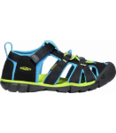 Obrazek KEEN Seacamp II CNX Youth Sandały dziecięce black/brilliant blue