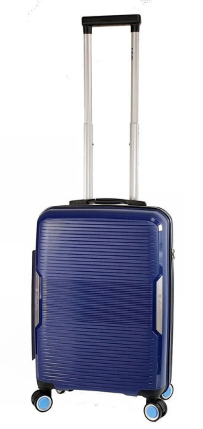 Obrazek Walizka podróżna Dielle 4W S PP 180-55-05 niebieska 33 L