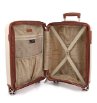 Obrazek Walizka podróżna Dielle S PP STRIPE 190-55-24 beżowa 38 L