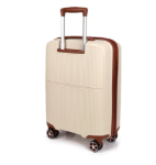 Obrazek Walizka podróżna Dielle S PP STRIPE 190-55-24 beżowa 38 L