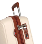 Obrazek Walizka podróżna Dielle S PP STRIPE 190-55-24 beżowa 38 L