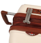 Obrazek Walizka podróżna Dielle S PP STRIPE 190-55-24 beżowa 38 L