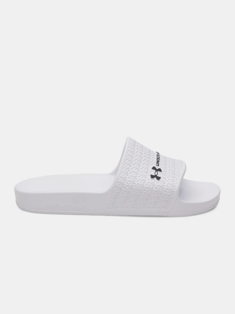 Obrazek Under Armour UA W ARMR SLIDE LITE-WHT Klapki damskie białe