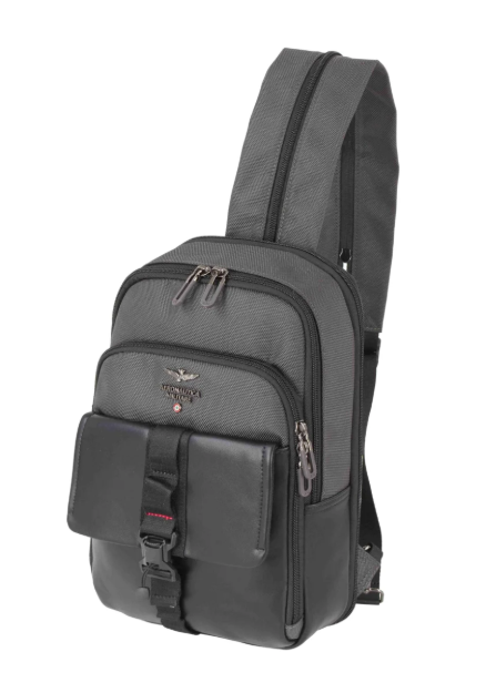 Obrazek Batoh sling Aeronautica Militare Typhoon AM-591-13 šedá 7 L