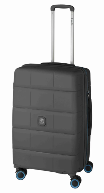 Obrazek Cestovní kufr Dielle squares 4W M 210-67-01 černá 70 L