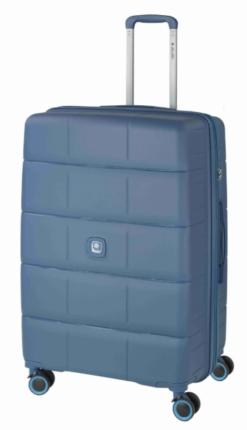 Obrazek Cestovní kufr Dielle squares 4W L 210-77-05 modrá 110 L