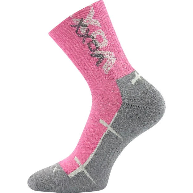 Obrazek Skarpety sportowe VOXX WALLI ze srebrnymi jonami DARK PINK