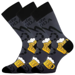 Obrazek VOXX Skarpety męskie letnie LETOUR dowcipne z motywem piwa DESIGN 1 (3 pary)