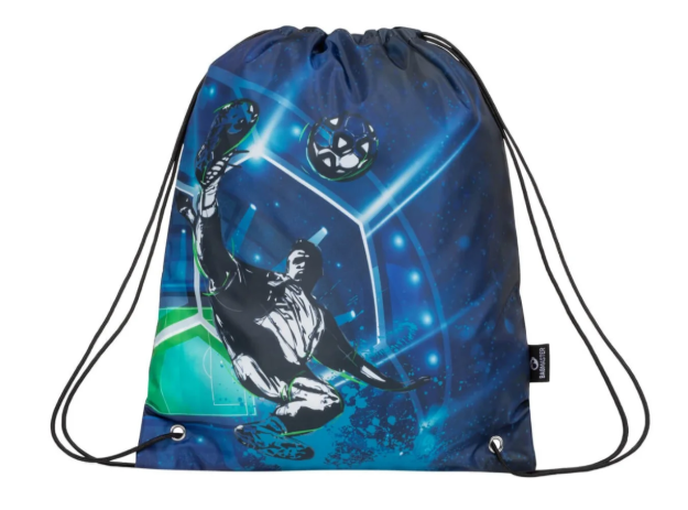 Obrazek Bagmaster SÁČEK GEN 20 B školní na přezůvky / tělocvik - fotbalista Modrá 1.2 l