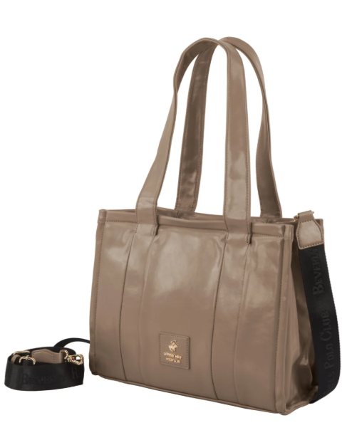 Obrazek Dámská kabelka Beverly Hills Polo Club BH-4300-60 béžová 9,4 L