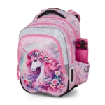 Obrazek Bagmaster BETA 26 B malý školní set pro prvňáčky – jednorožec Růžová 23 l