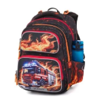 Obrazek Bagmaster DOPI 26 B školní batoh – hasiči Vícebarevná 23 l
