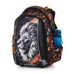 Obrazek Bagmaster VEGA 26 A školní batoh – lev Oranžová 22 l