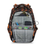 Obrazek Bagmaster VEGA 26 A školní batoh – lev Oranžová 22 l