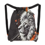 Obrazek Bagmaster VEGA 26 A malý školní set pro prvňáčky – lev Oranžová 22 l
