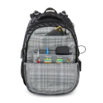 Obrazek Bagmaster PORTO 26 A školní set – šedý Šedá 29 l