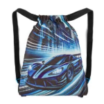 Obrazek Bagmaster LUMI 26 C velký školní set pro prvňáčky – auto Modrá 25 l