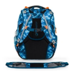 Obrazek Bagmaster LUMI 26 D velký školní set pro prvňáčky – drak Modrá 23 l