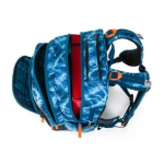 Obrazek Bagmaster LUMI 26 D velký školní set pro prvňáčky – drak Modrá 23 l