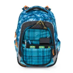 Obrazek Bagmaster LUMI 26 D velký školní set pro prvňáčky – drak Modrá 23 l