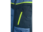 Obrazek Bunda CXS NAOS, hybrid, pánská, modro-modrá, HV žluté doplňky