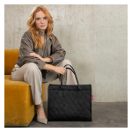 Obrazek Reisenthel Daily Shopper Rhombus Black 14 L