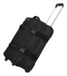 Obrazek Travelite Bolonia Wheeled Duffle S,M,L Black S: 35 l / M: 50 l / L: 75 L