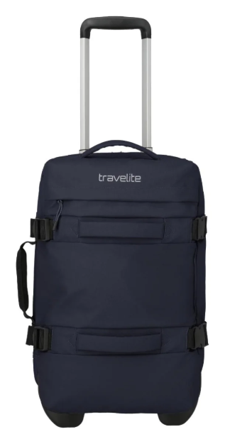 Obrazek Travelite Bolonia Wheeled Duffle S Navy 35 L