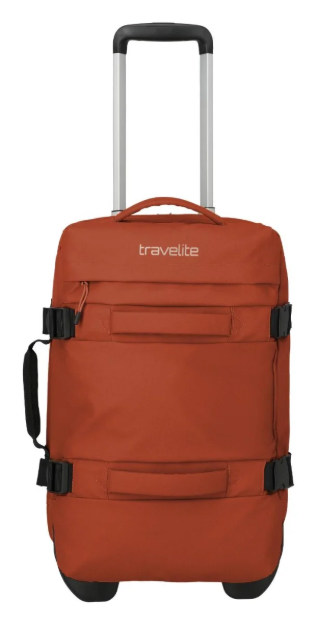 Obrazek Travelite Bolonia Wheeled Duffle S Orange 35 L