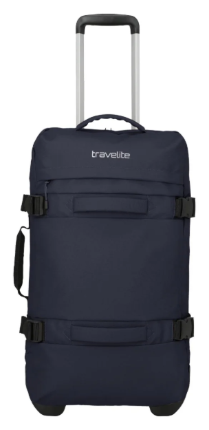 Obrazek Travelite Bolonia Wheeled Duffle M Navy 50 L