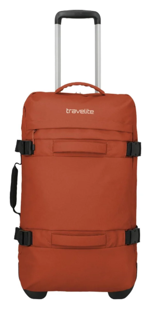 Obrazek Travelite Bolonia Wheeled Duffle M Orange 50 L