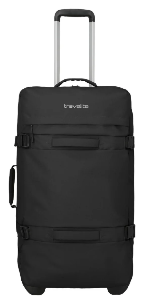 Obrazek Travelite Bolonia Wheeled Duffle L Black 75 L