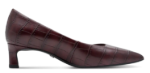 Obrazek Tamaris 1-22351-47-552 Czółenka damskie merlot croco