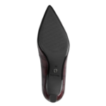 Obrazek Tamaris 1-22351-47-552 Czółenka damskie merlot croco