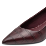 Obrazek Tamaris 1-22351-47-552 Czółenka damskie merlot croco