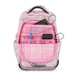 Obrazek Bagmaster DOPI 25 A školní batoh – motýlci Růžová 23 l