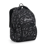 Obrazek Bagmaster NOMAD 25 A studentský batoh – černo-bílý Černá 30 l