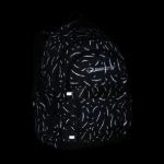 Obrazek Bagmaster NOMAD 25 A studentský batoh – černo-bílý Černá 30 l