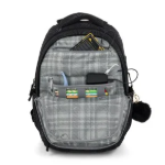 Obrazek Bagmaster ZIPSTER 25 A školní batoh – černý Černá 30 l