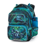 Obrazek Bagmaster DOPI 25 B malý školní set pro prvňáčky – motorka Modrá 23 l