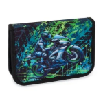 Obrazek Bagmaster DOPI 25 B malý školní set pro prvňáčky – motorka Modrá 23 l