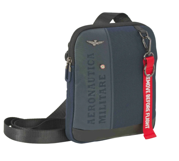 Obrazek Taška cross Aeronautica Militare Spitfire simple AM-601-05 modrá 2,3 L