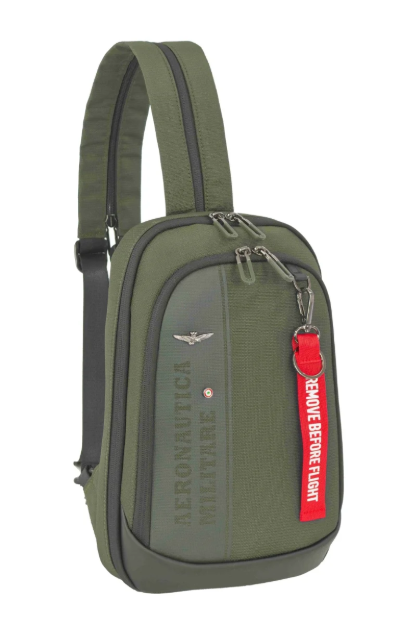 Obrazek Batoh Aeronautica Militare Spitfire sling AM-603-33 zelená 6,3 L