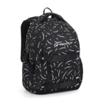 Obrazek Bagmaster NOMAD 25 A studentský set – černo-bílý Černá 30 l