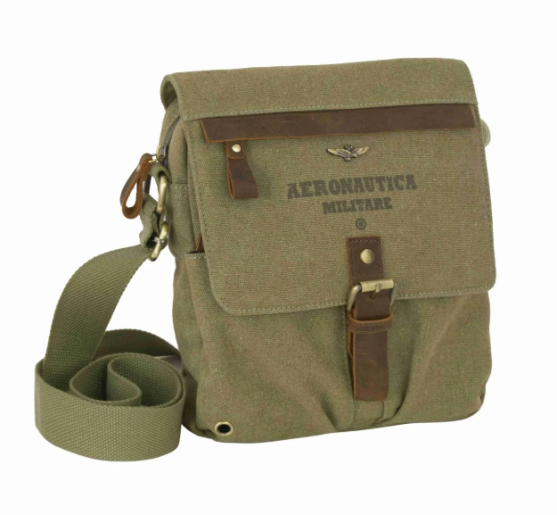 Obrazek Taška cross Aeronautica Militare Canvas L AM-611-33 khaki 6 L