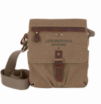 Obrazek Taška cross Aeronautica Militare Canvas L AM-611-25 hnědá 6 L